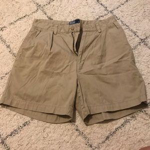 Men’s Ralph Lauren Dark Khaki Shorts - Waist 32